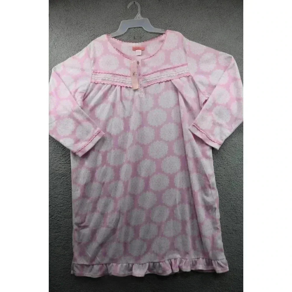 Loti Fashion Soft Flannel Pajama Gown-Size 3XL-New w/Tags